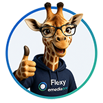 Flexy, das Business-Booster Maskottchen